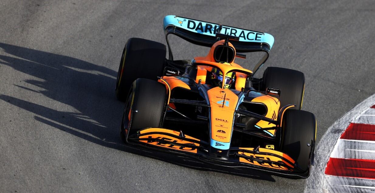 F1: Lando Norris en los test de Barcelona