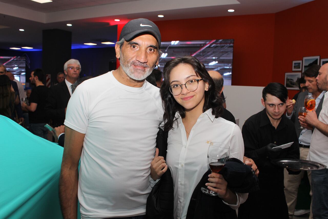 Carlos y Paulina Donoso. Foto: Nicolás Guevara