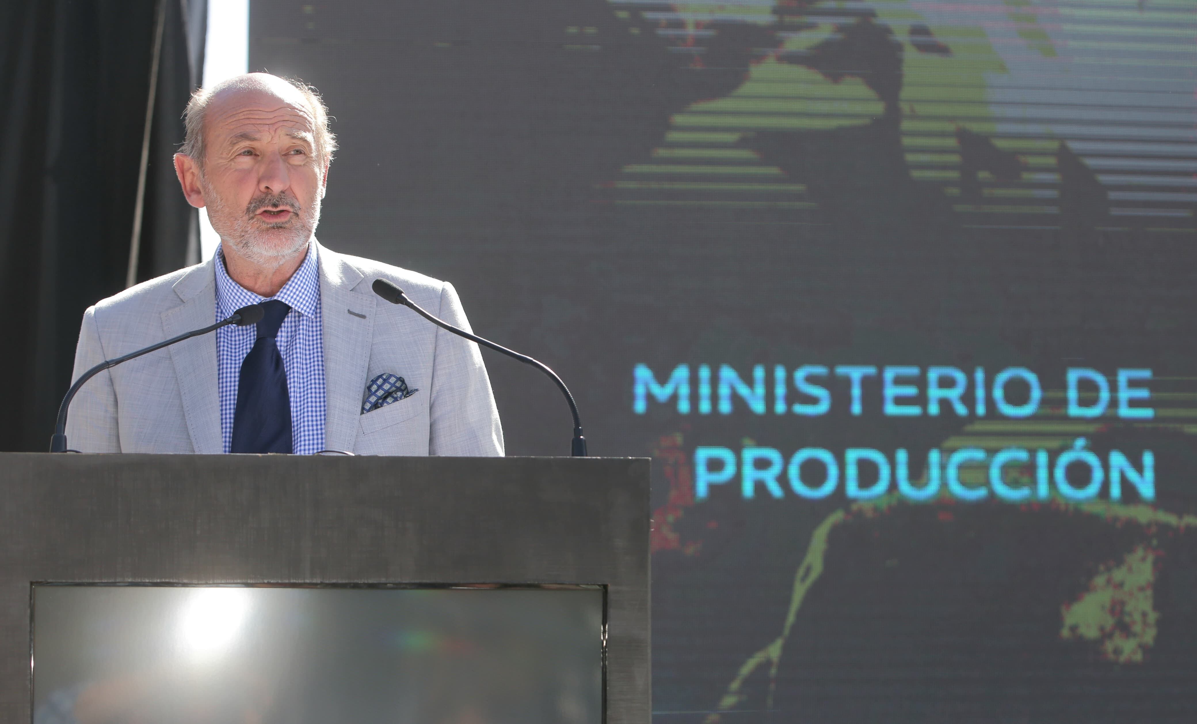 Semana de la Industria en el Parque TIC. El ministro de Producción de Mendoza, Rodolfo Vargas Arizu (Gentileza)