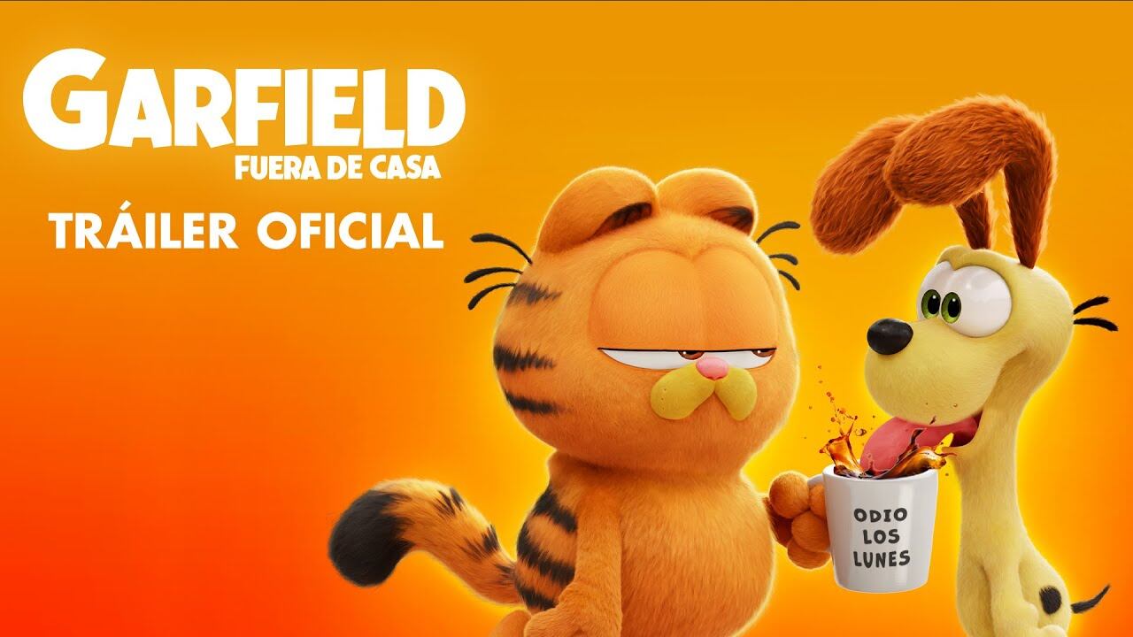 Las primeras imágenes de "Garfield: fuera de casa".