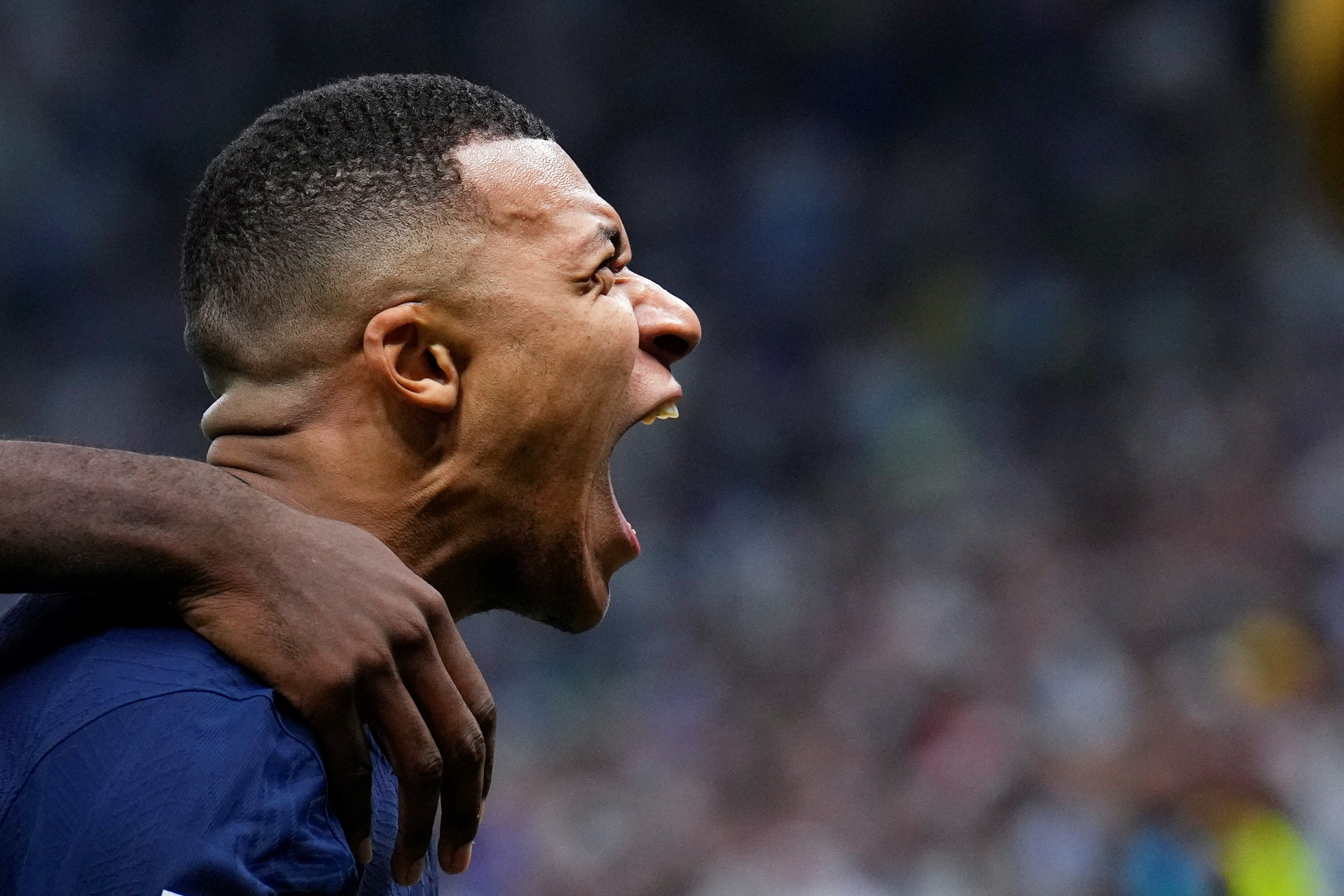 Kylian Mbappé, el líder de la selección de Francia en el Mundial Qatar 2022 (AP)