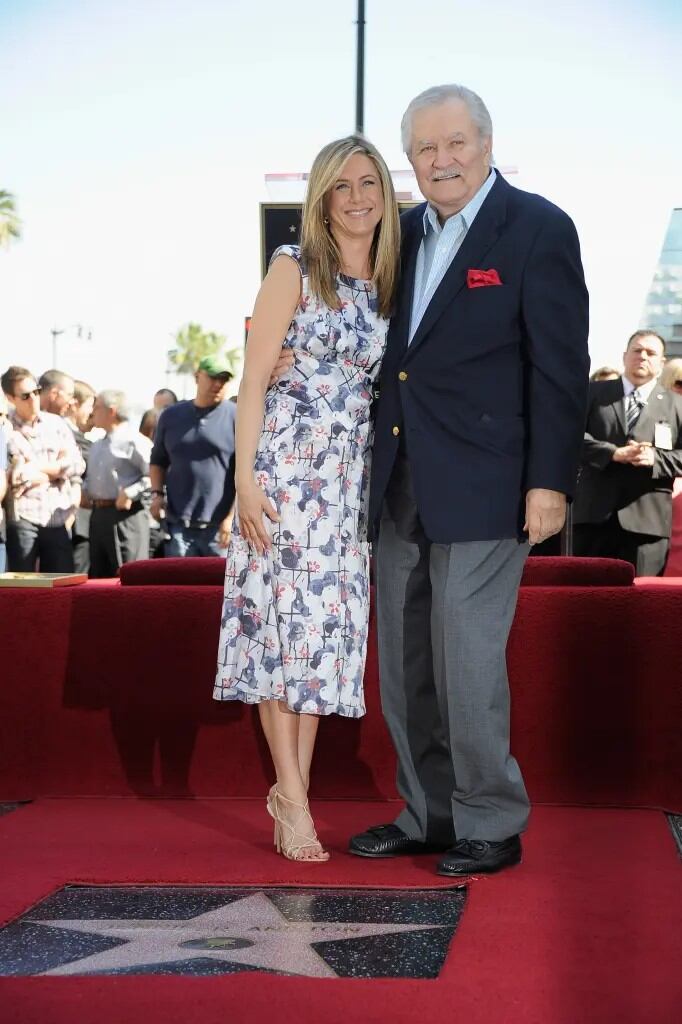 Jennifer Aniston y su John Aniston.