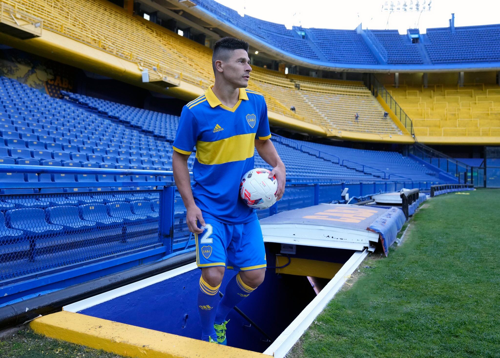 ”Siempre tuve ganas de volver y esa es la verdad", sostuvo Facundo Roncaglia. (@BocaJrsOficial)