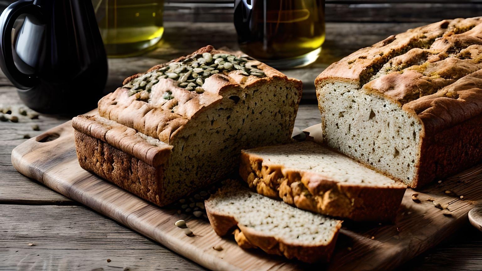 La receta, paso a paso, para hacer pan de lentejas