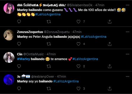 Los memes y comentarios del baile de Marley