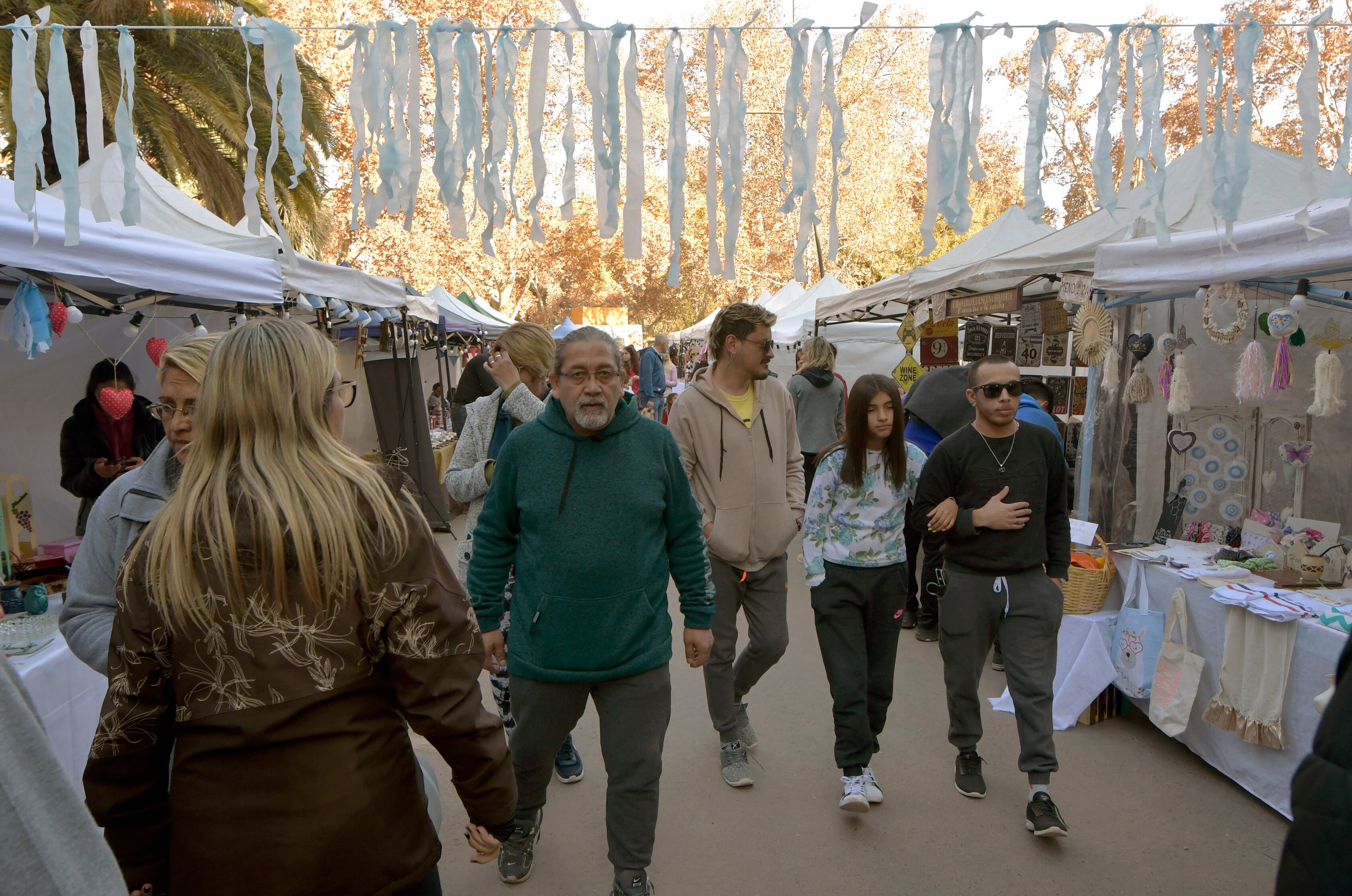 El Parque general San Martín fue el mas visitado este domingo
Foto: Orlando Pelichotti/ Los Andes