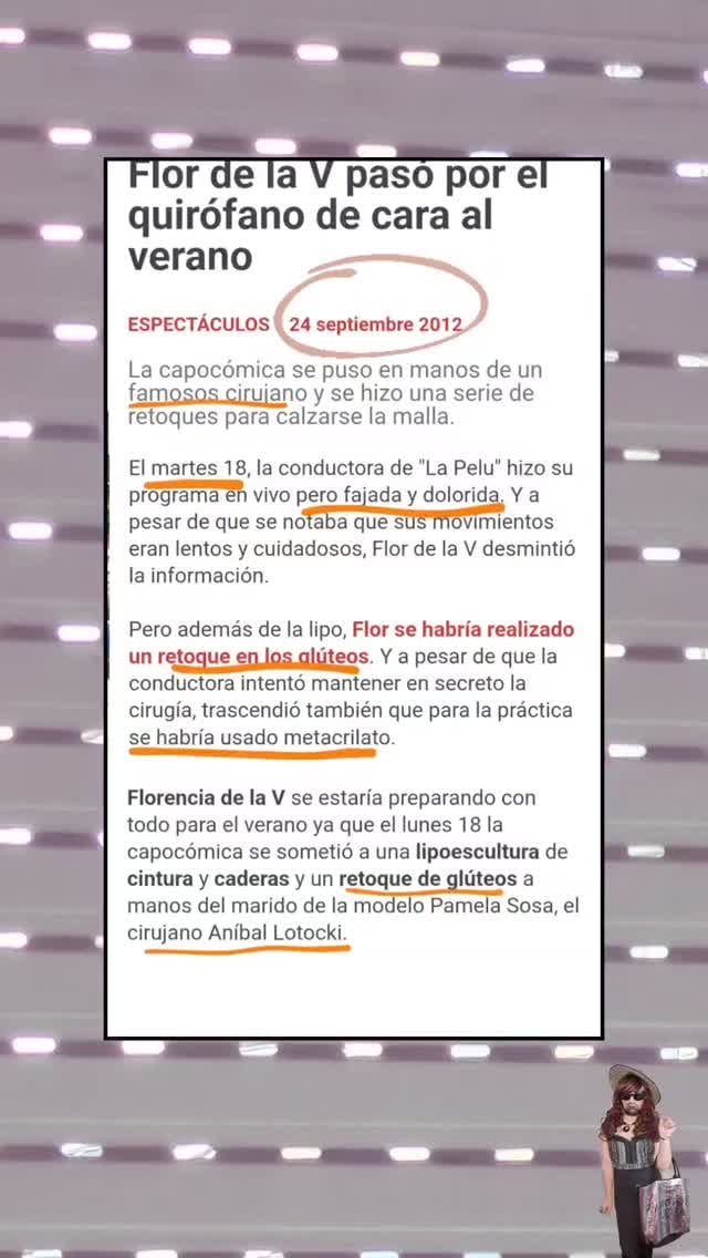 La nota de 2012 que da cuenta de la operación de Flor de la V