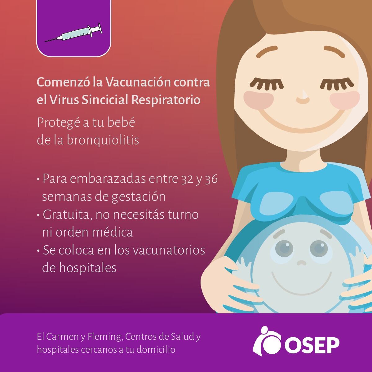 Campaña de Vacunación de OSEP