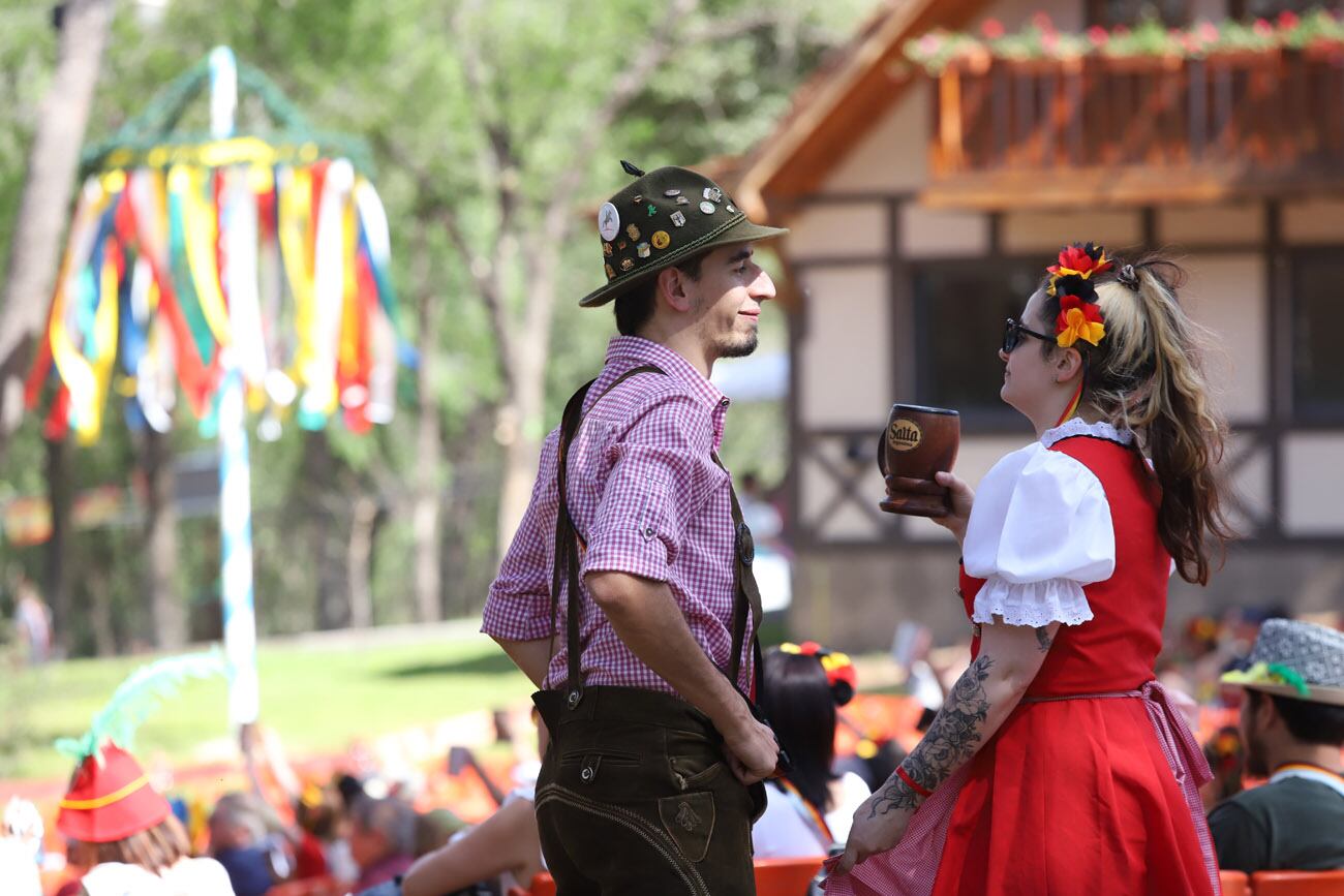 La Oktoberfest de Villa General Belgrano.  (La Voz)