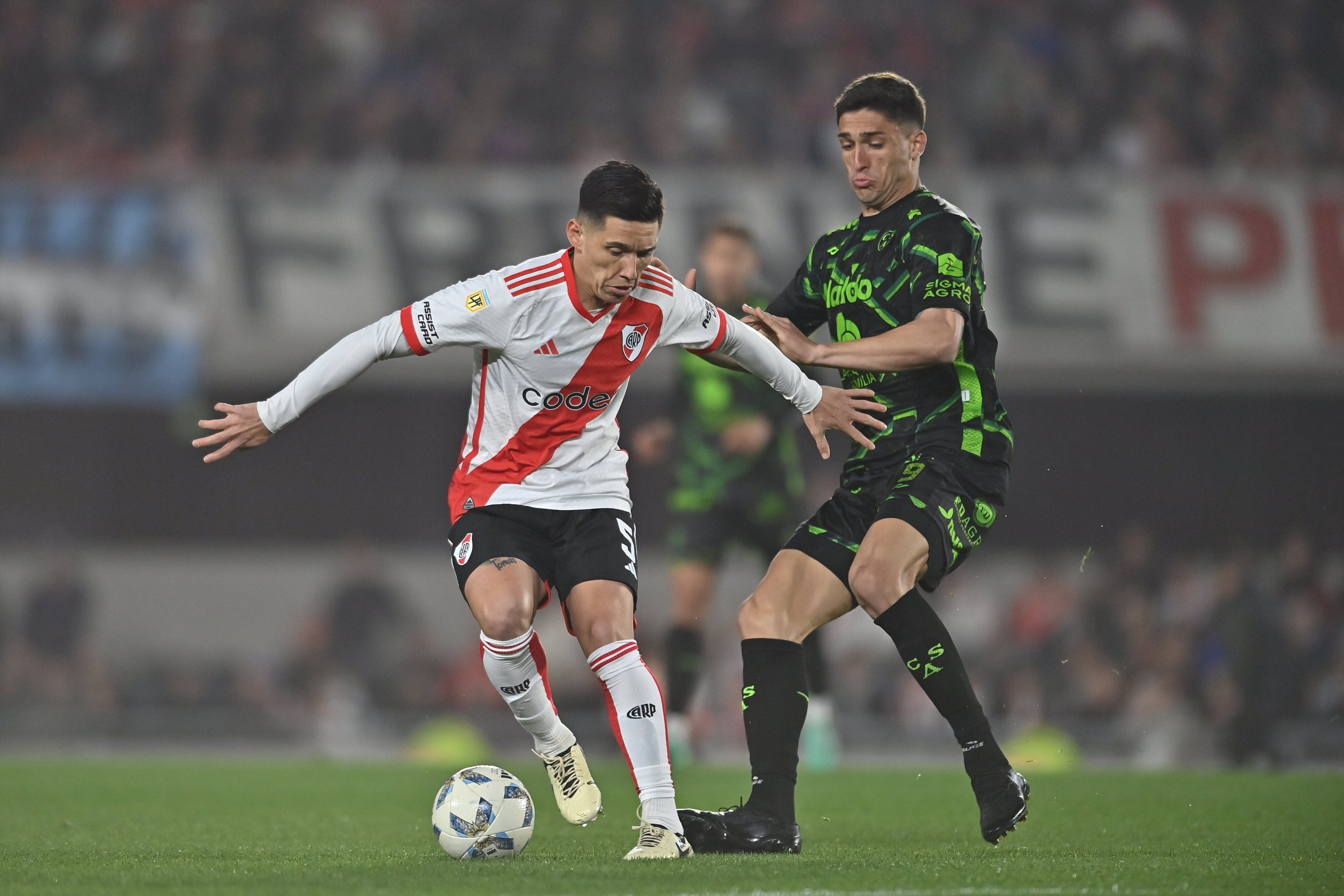 River recibió a Sarmiento por la Liga Profesional. (Prensa River)