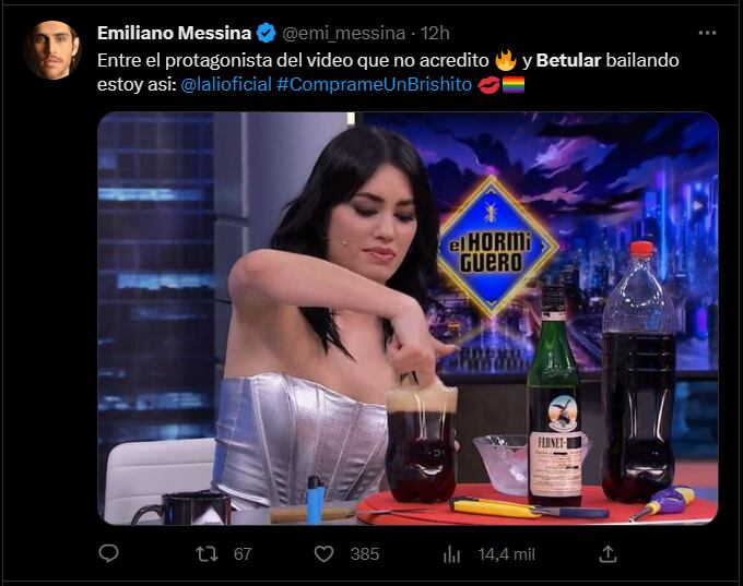 Betular baila en el video de Lali Espósito y las redes explotaron