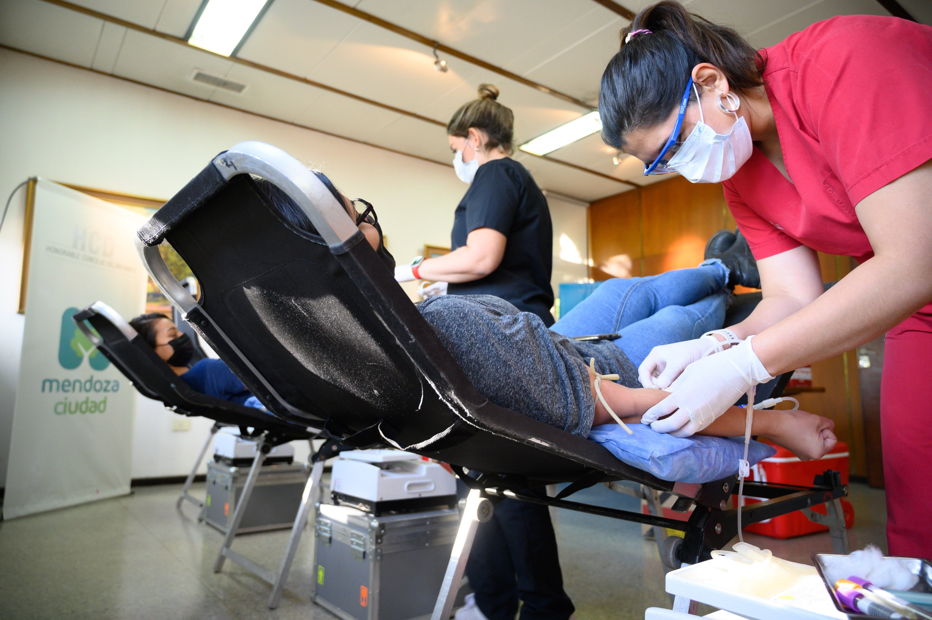 Donar sangre en Mendoza: tras una caída a comienzos de año, subió la cantidad de voluntarios, aunque aún falta. Foto: Archivo Los Andes