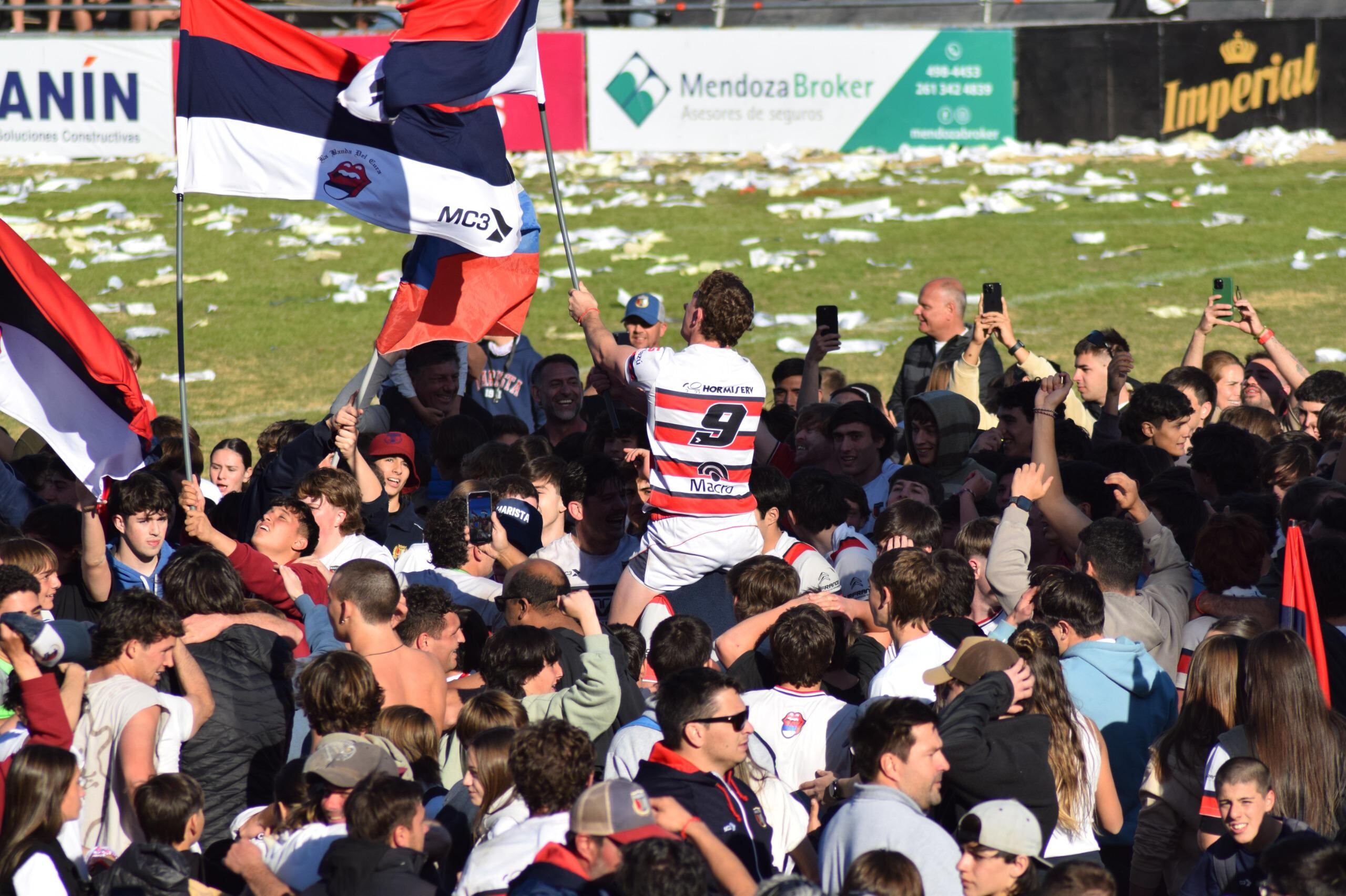 Marista se lo dio vuelta 20-13 a Los Tordos y se quedó con el Top 10 Cuyano. Final histórica. / Rocío Sileci (Los Andes).