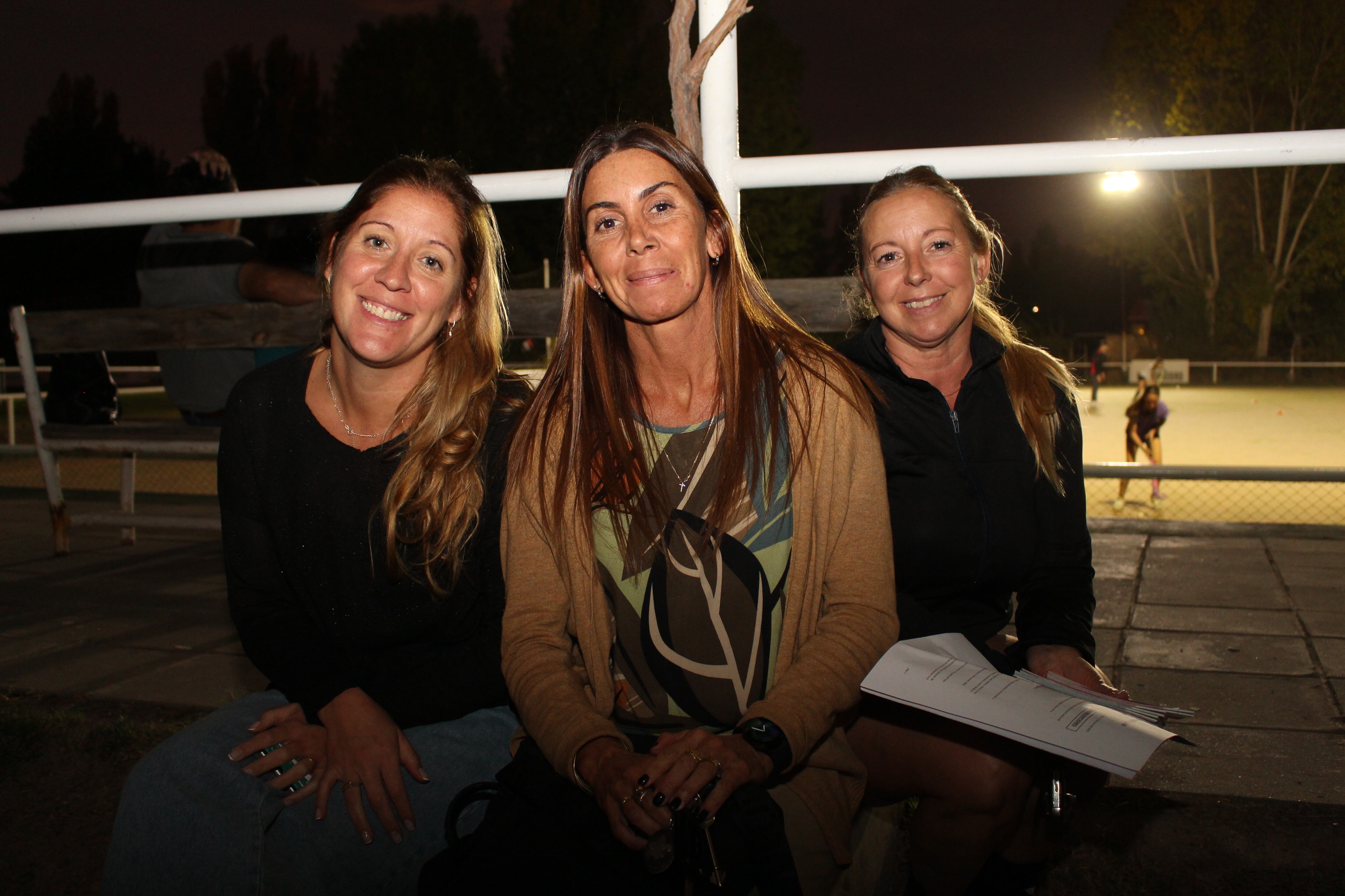 María Soledad Rama, Marcela Bertona y Alejandra Mesa.