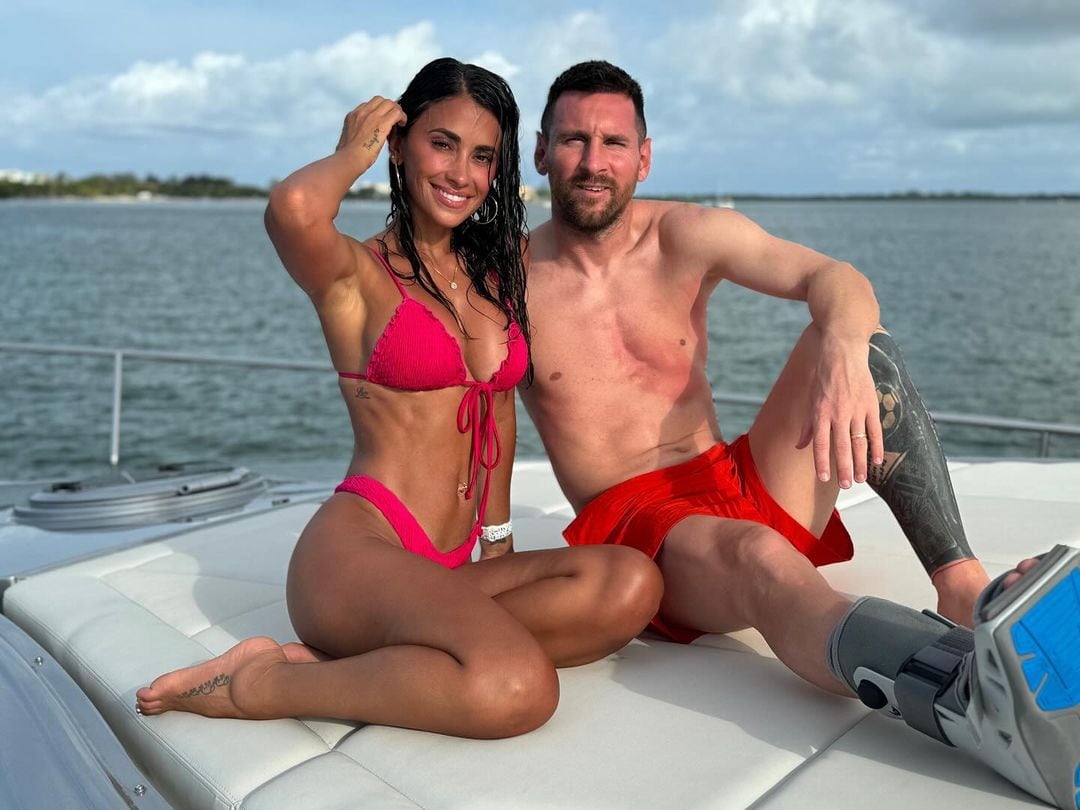 Las exclusivas vacaciones de Lionel Messi y Antonela Roccuzzo con amigos. Gentileza Instagram.