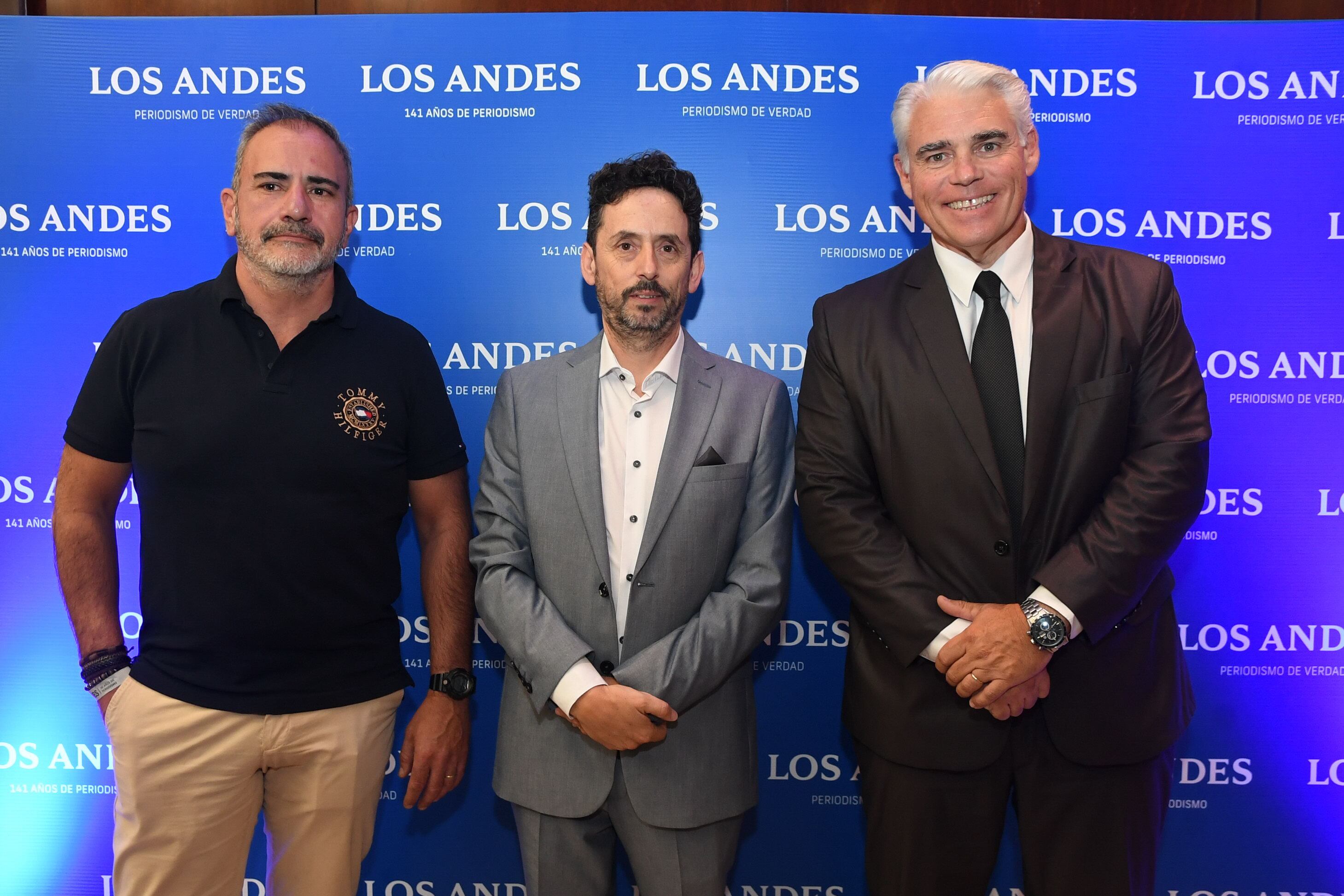 Guillermo Maldonado, Pablo Dellazoppa y Fernando Hidalgo.