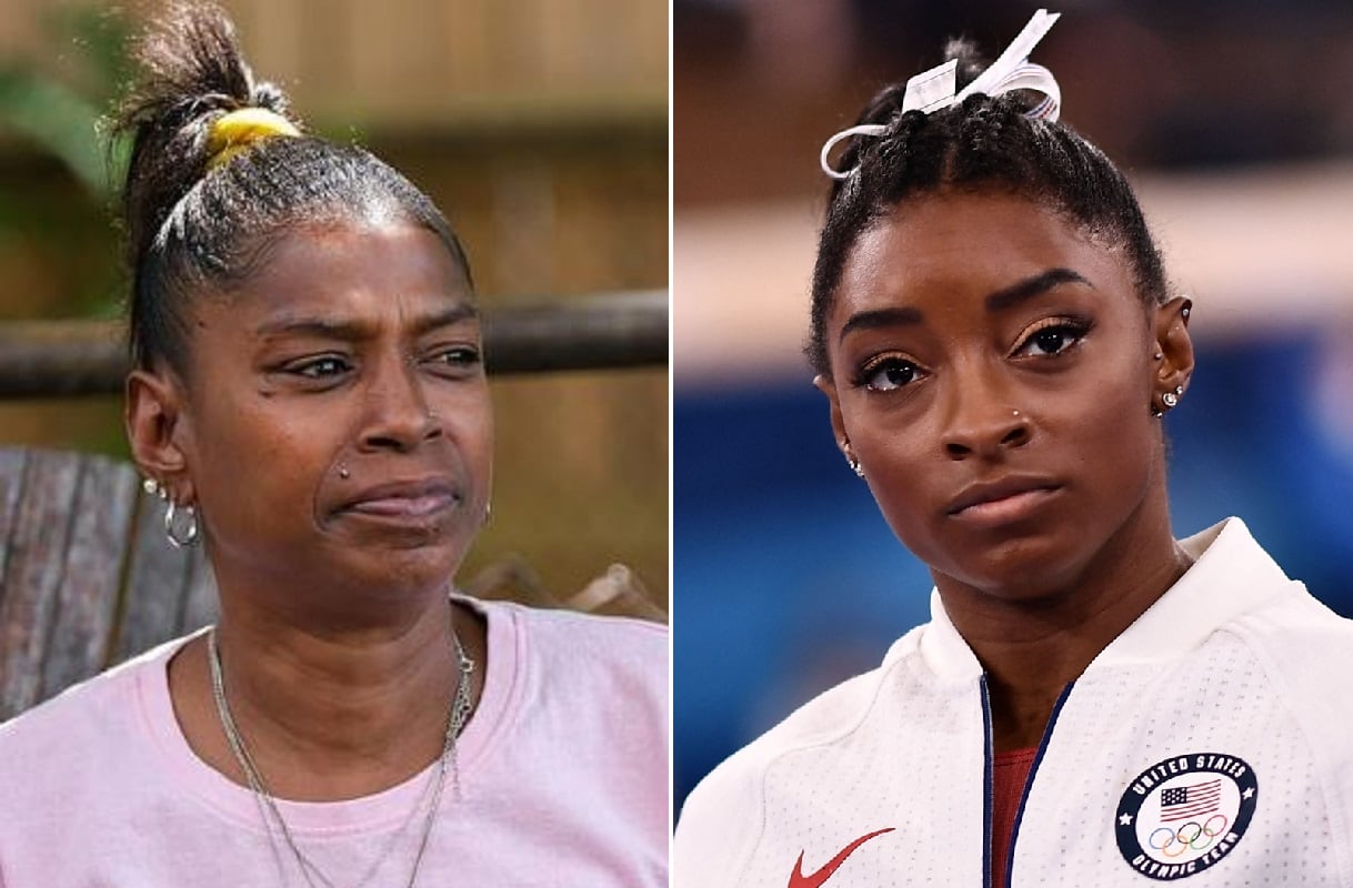 Así está hoy Shannon, la madre biológica de Simone Biles (Web)