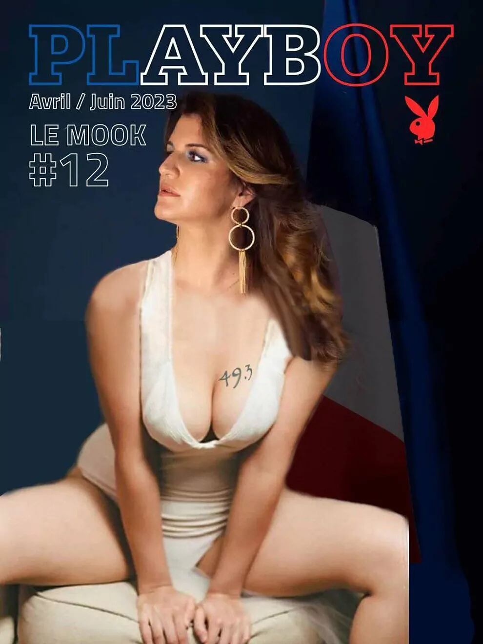 Marlene Schiappa posando para Playboy.