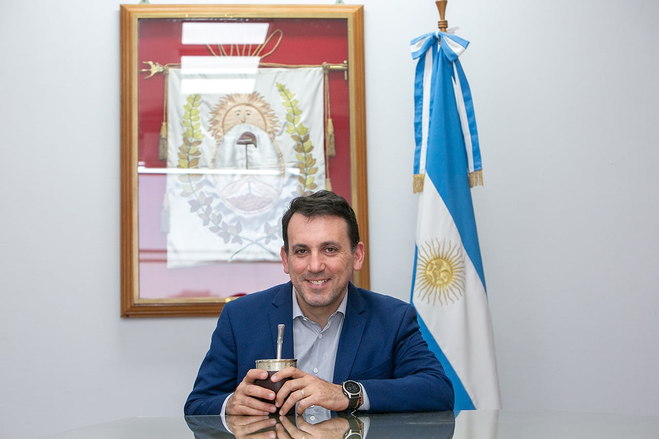 Tadeo García Zalazar. Ministro de Educación, Cultura, Infancias y Dirección General de Escuelas de la Provincia de Mendoza. Foto: Los Andes