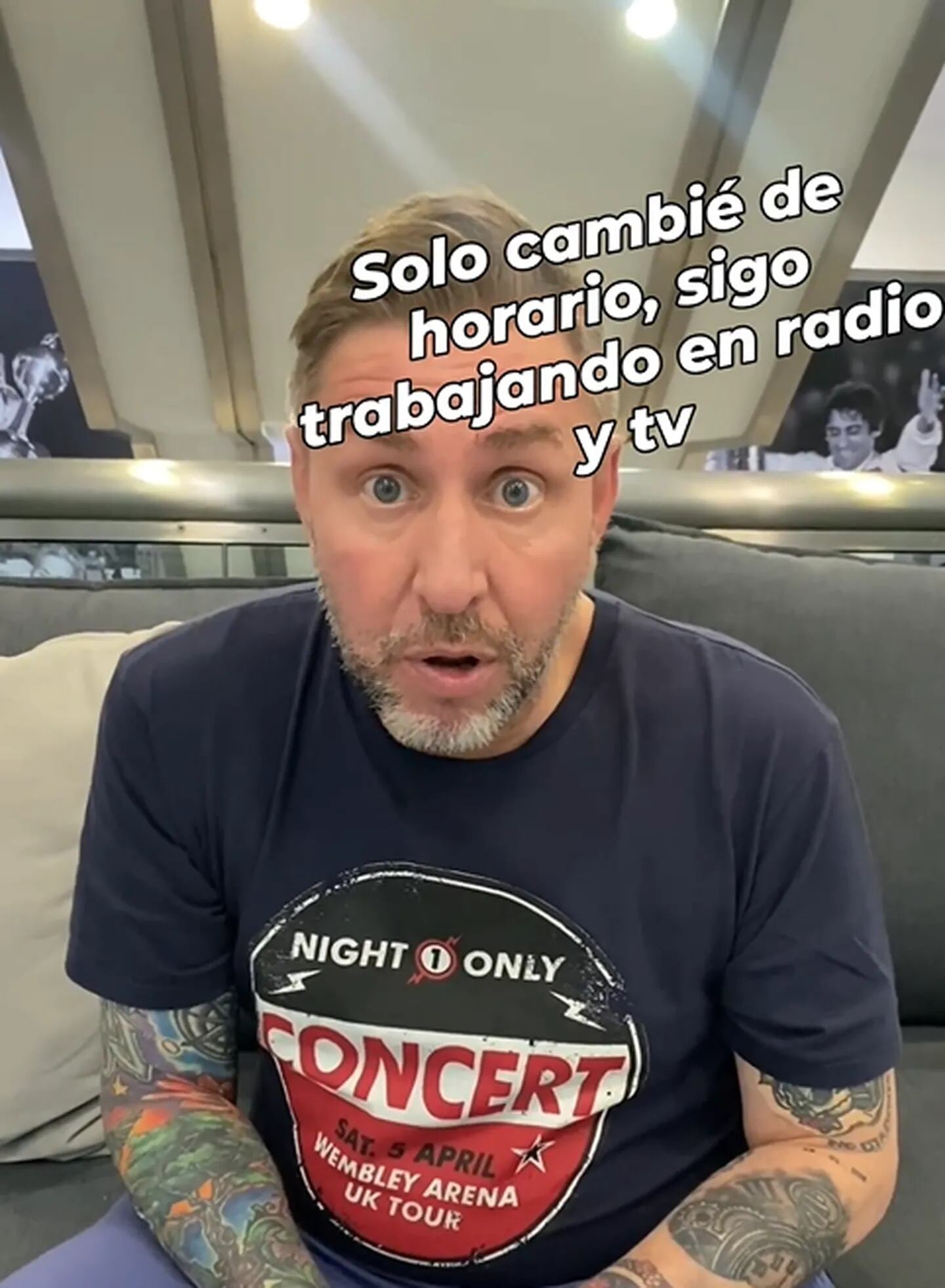 El periodista no abandonará la radio, solo cambiará de horario por su salud.