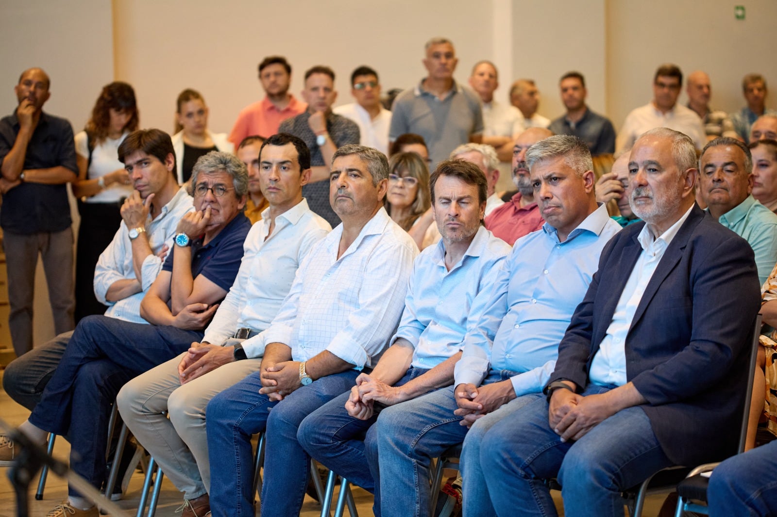 En San Carlos, Cornejo y Marinelli presentaron obras de riego financiadas por el Fondo del Resarcimiento