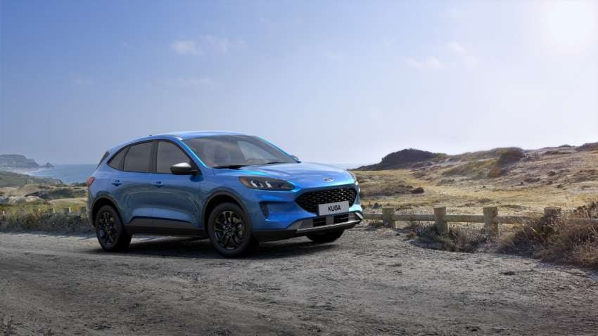 
    Ford Kuga Híbrido. La nueva edición de este SUV llegará en 2020 con tecnología híbrida, un motor naftero más otro eléctrico que, en conjunto, desarrollan 200 CV de potencia.
   