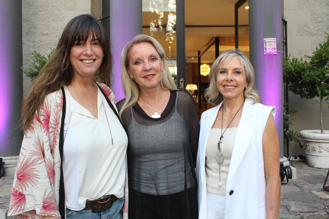 Silvina Martín, Cecilia Garriga y Celia Orsini.