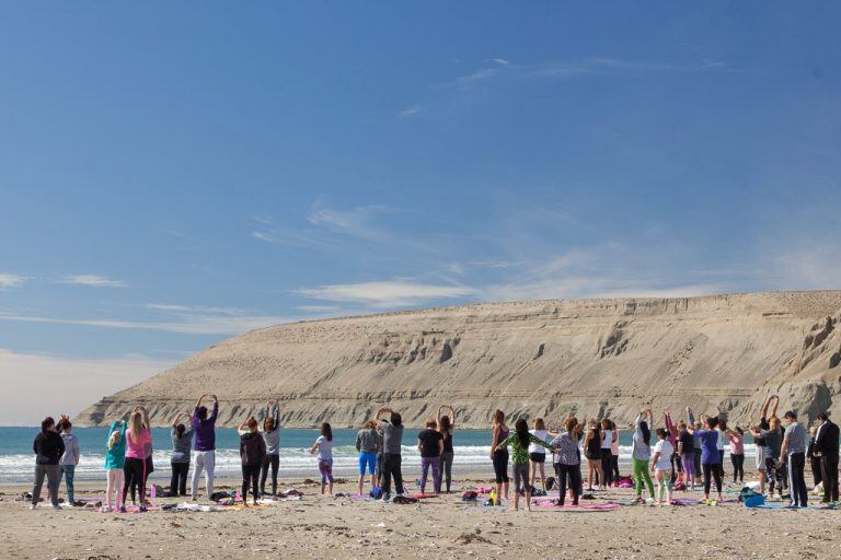 Yoga en Rada Tilly