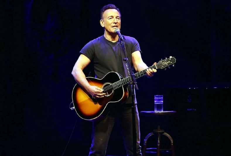 Bruce Springsteen volvió a amenazar con irse de EEUU si Trump es reelecto. 