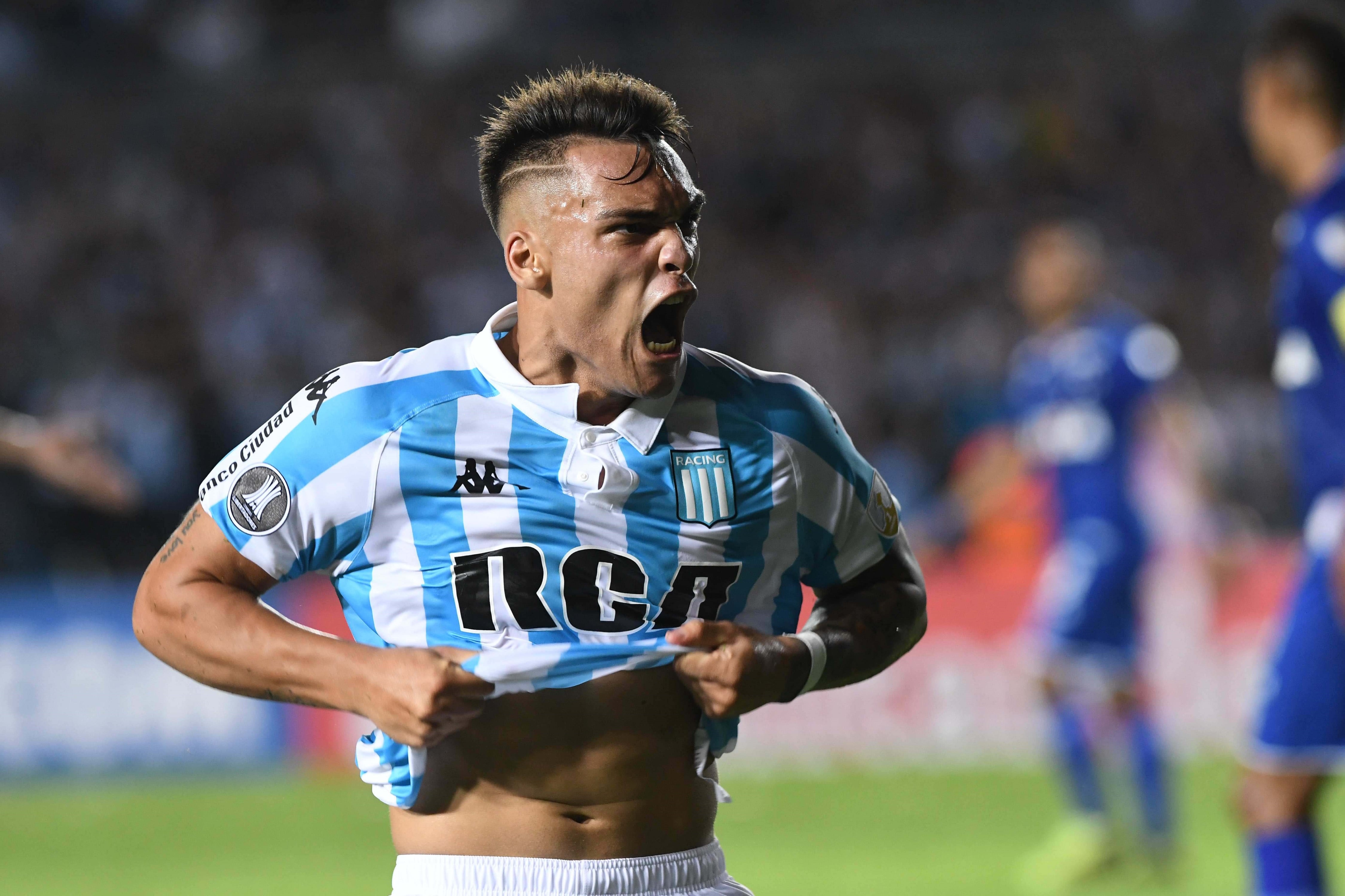 Lautaro Martinez confesó que probarse en Racing era su última oportunidad en el fútbol. 