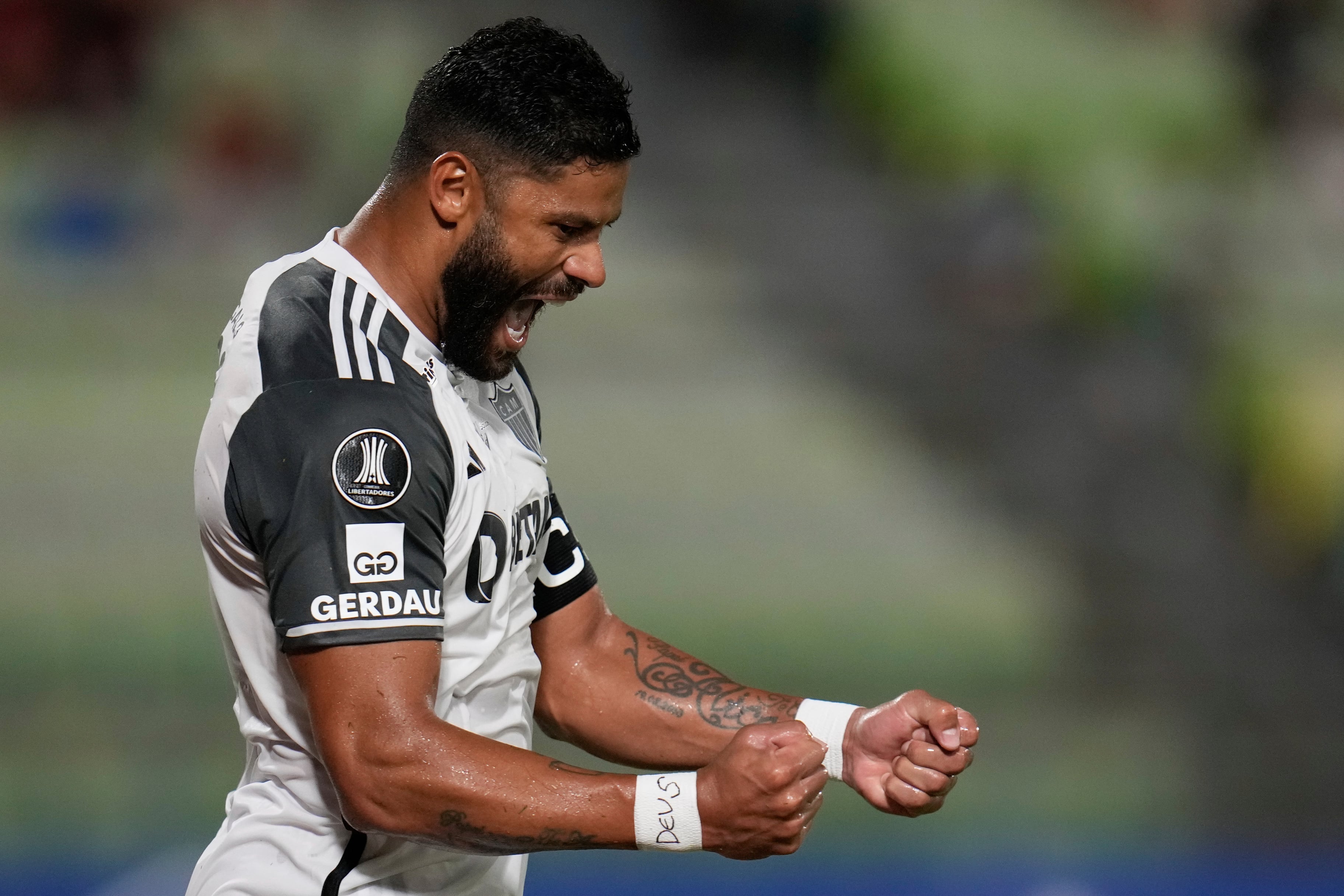 Hulk del Atlético Mineiro de Brasil (AP Foto/Matias Delacroix)