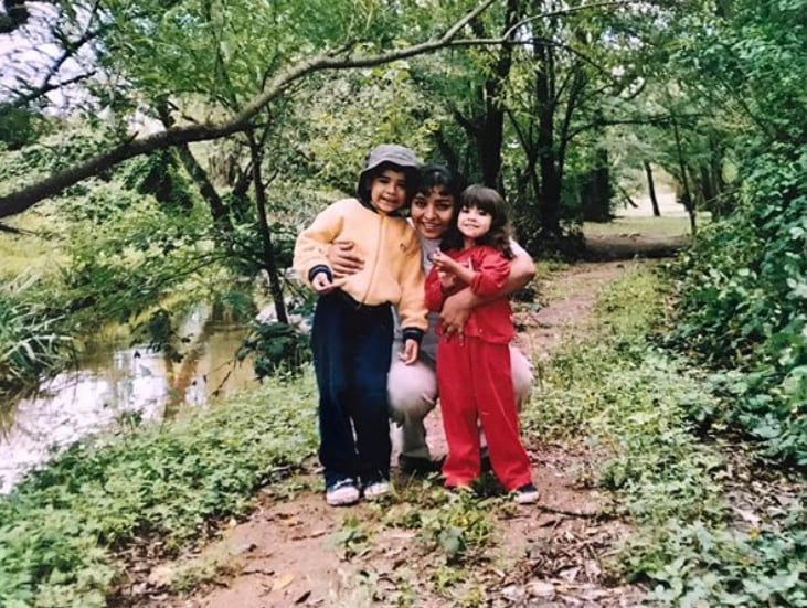 
Liliana, junto a sus hijos cuando pequeños.  | Facebook.
   