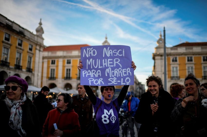 
La concentración en Lisboa.  | AFP
   