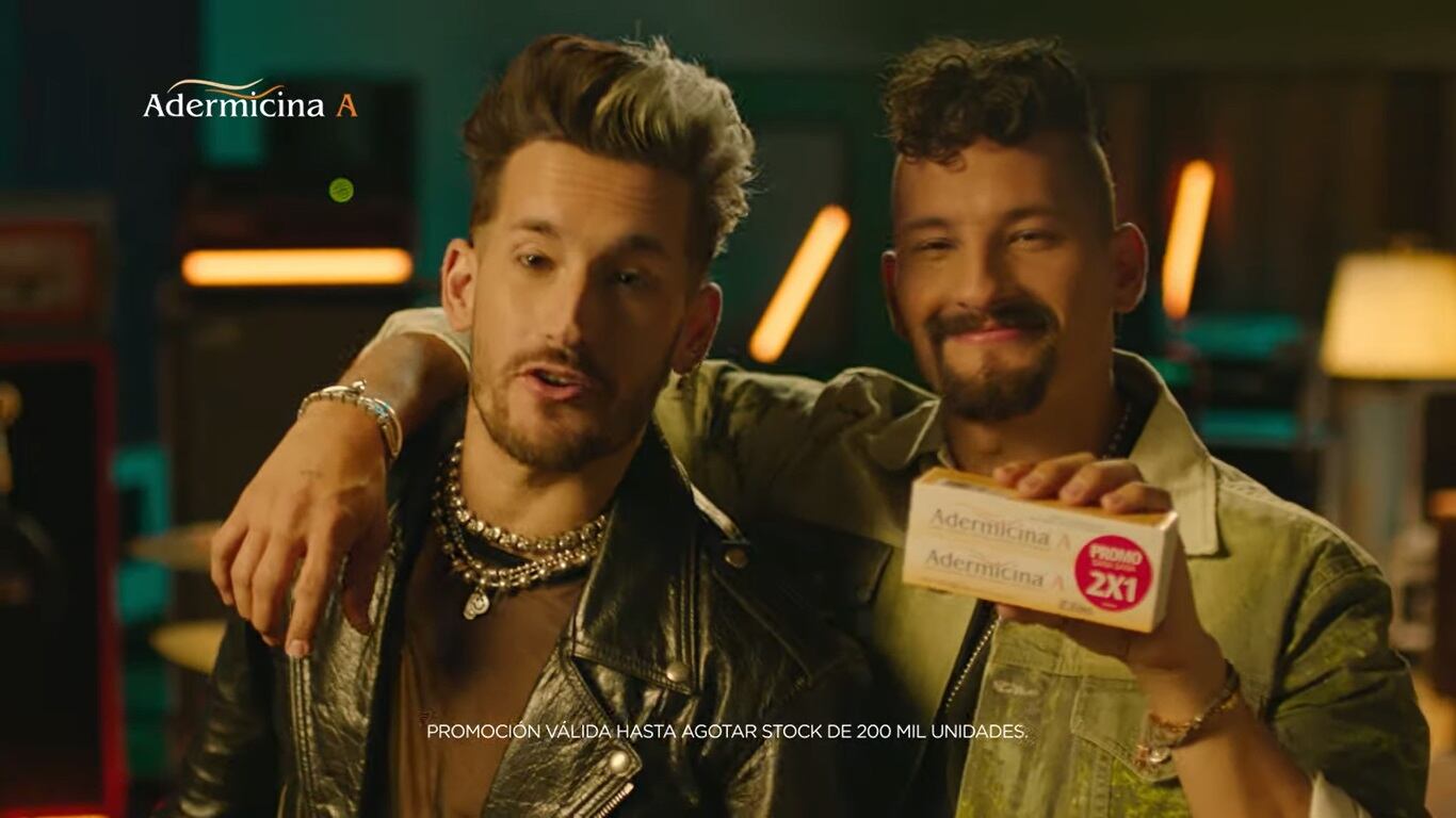 Mau y Ricky, de coaches de La Voz Argentina a promotores de una crema