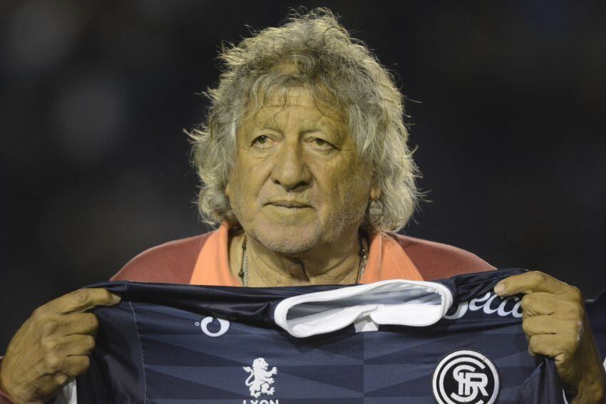 El "Trinche" Carlovich, gloria de Independiente Rivadavia. 