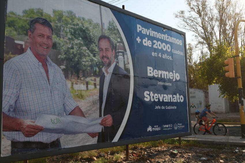 
En Maipú, Bermejo busca instalar a su delfín Stevanato. | Jose Gutierrez / Los Andes
   