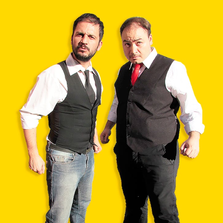 
Clavando en vivo: el show humorístico de Diego Flores y Flavio Pichón Villalobos.
