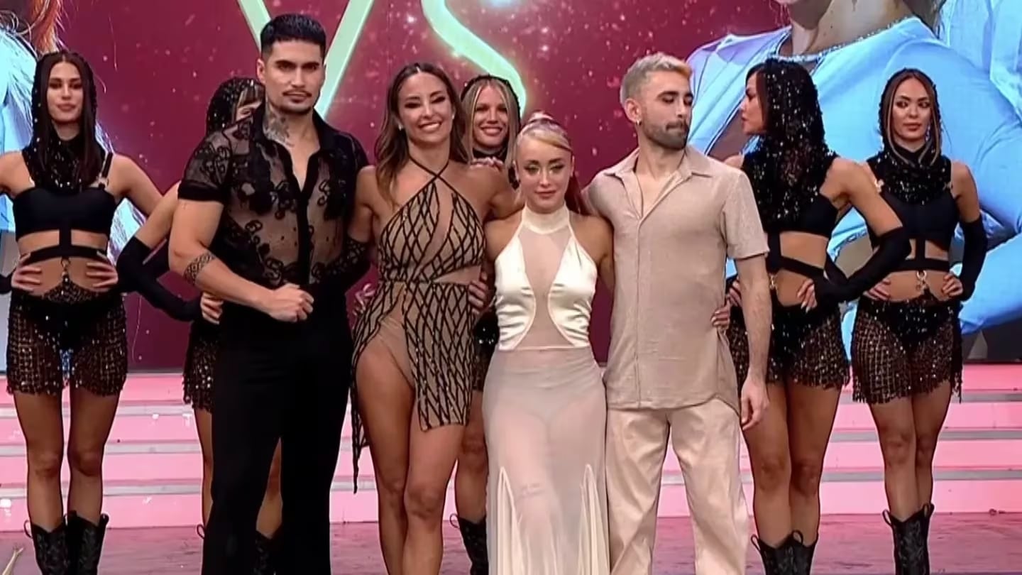 Tuli Acosta conoció este viernes a la pareja que la acompaña en la gran final del Bailando 2023.