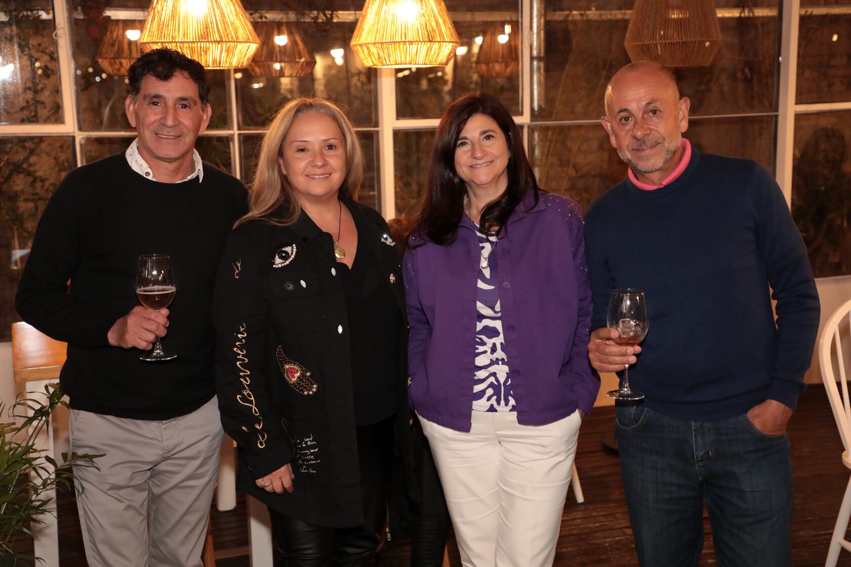 Luis Salamanca, Cristina Mengarelli, Gabriela Testa y Marcelo Reynoso