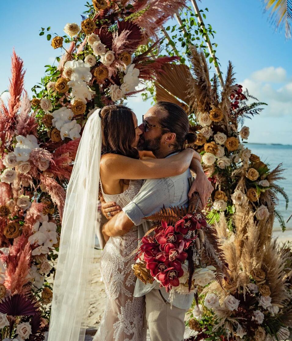 La foto de un casamiento secreto.