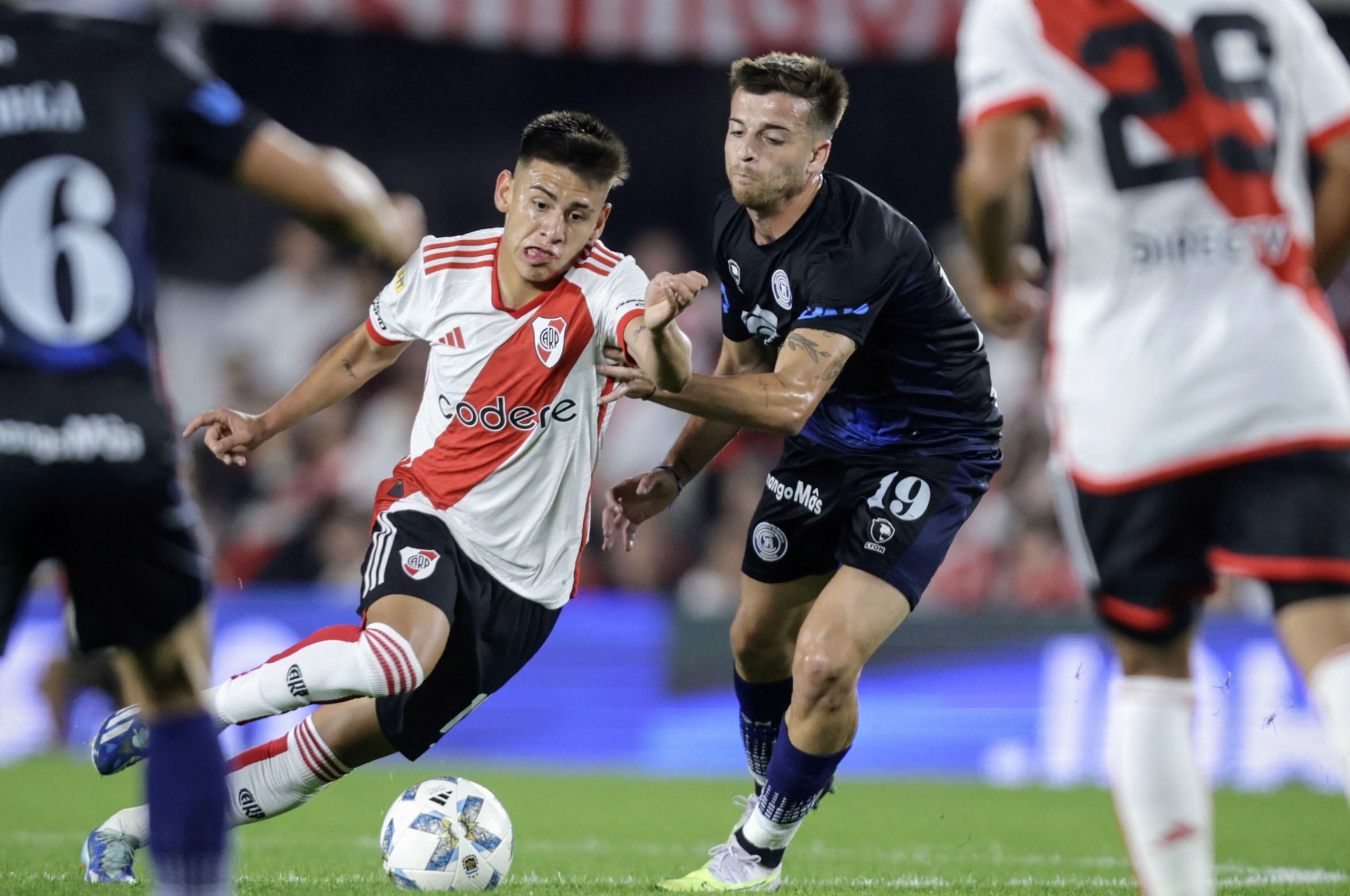 River venció a Independiente Rivadavia en el Monumental por la novena fecha de la Copa de la Liga. (Fotobaires) 