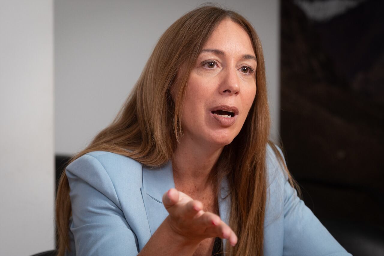 Retratos de la diputada nacional Maria Egenia Vidal, en la sala Aconcagua del Diario Los Andes   

Foto: Ignacio Blanco / Los Andes 