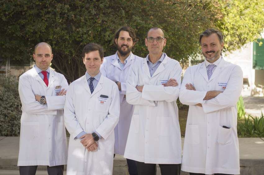 
     Dres. Alejandro Morales Ciancio, Nicolás González Masanes, Alfredo Sícoli, Alfredo Guiroy y Martín Gagliardi.
    