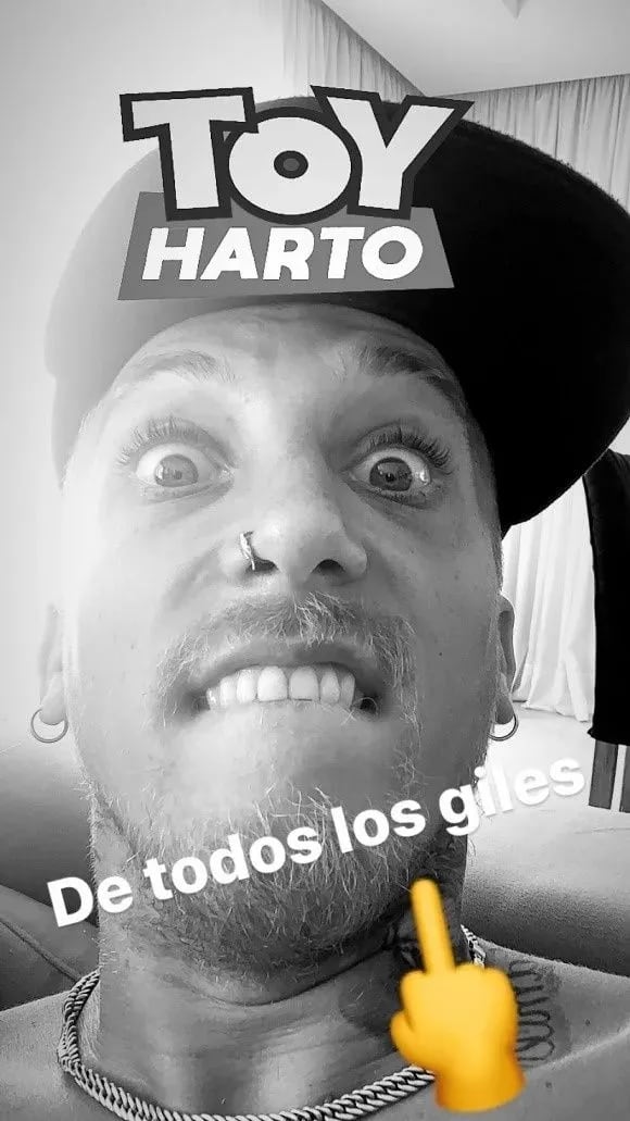 
El mensaje de El Polaco.  | Instagram
   