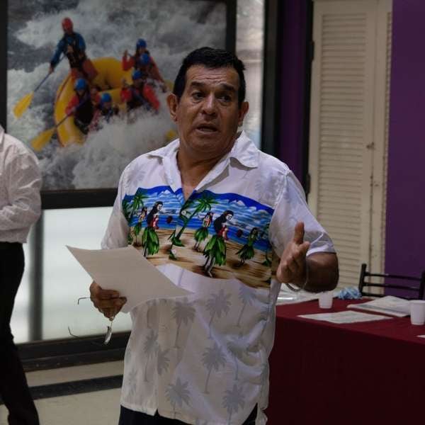 
    Leandro "Cacho" Espinoza, presidente de AMA./Gentileza
   