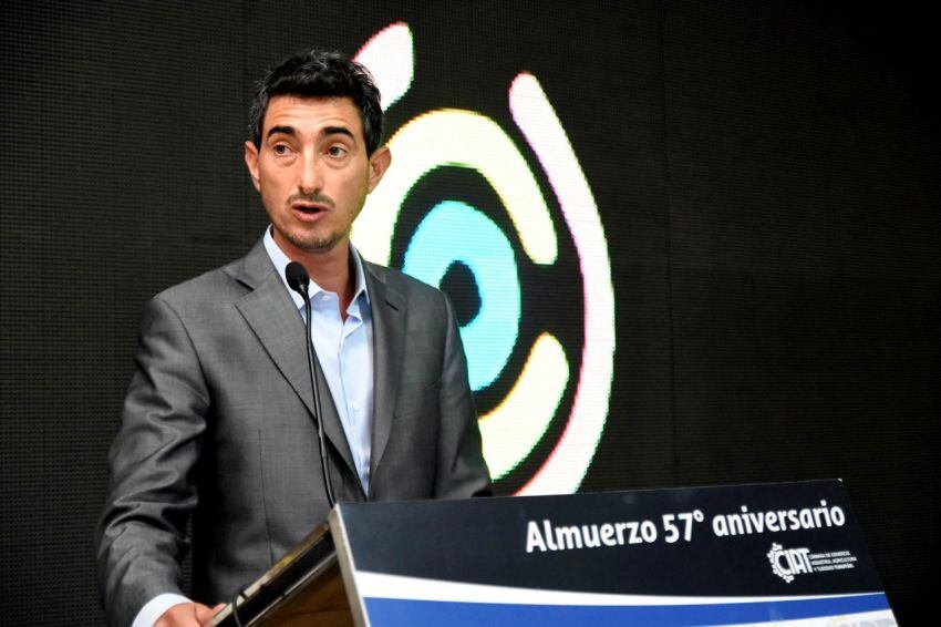 
Discurso. Stortini, Presidente de la Cámara, le reclamó al Estado pero también a los empresarios. | Agencia Andrómeda
   