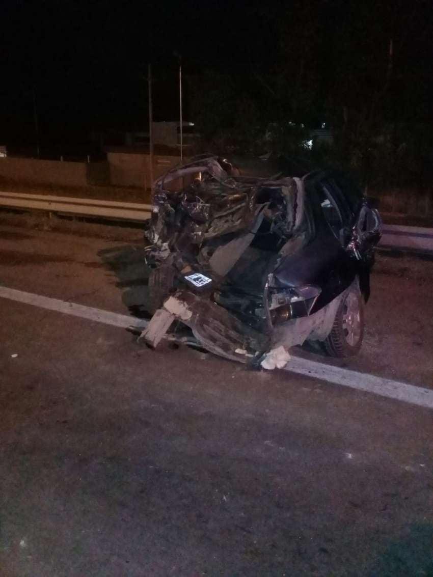 
Así quedó el Ford.  | Gentileza
   