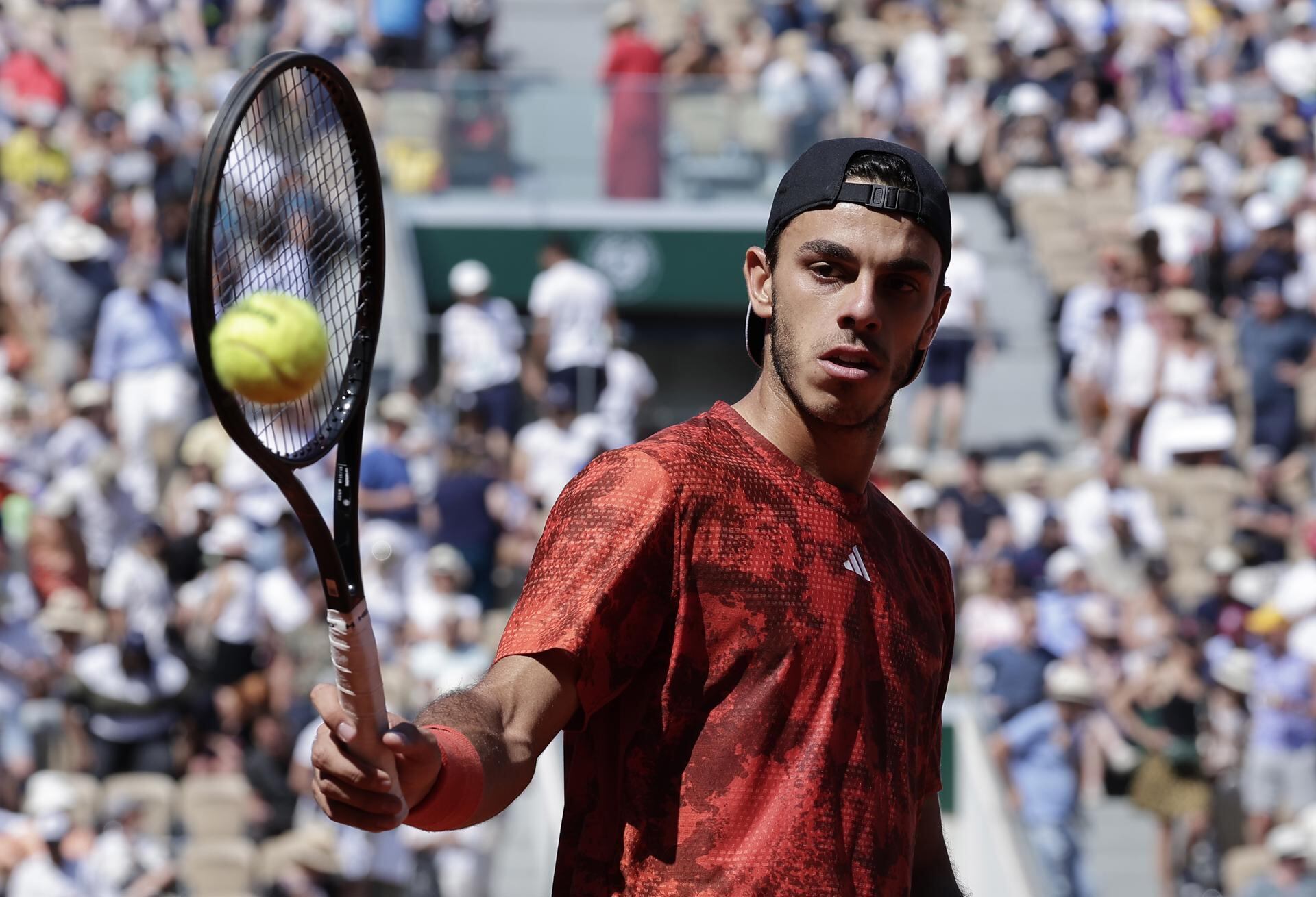 Francisco Cerúndolo perdió en octavos de final de Roland Garros.