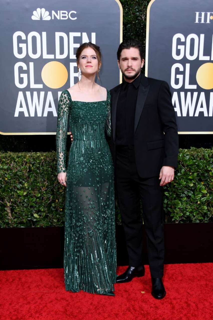 
Kit Harington y Rose Leslie | AFP
   