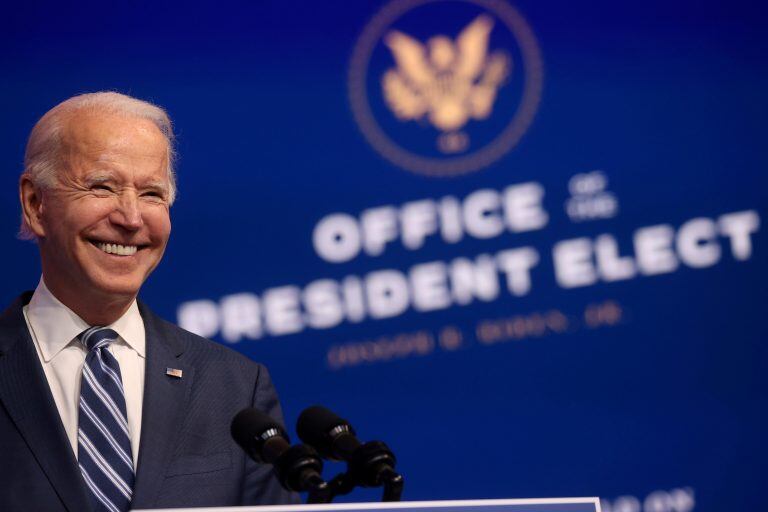 Joe Biden, presidente electo de EE.UU.